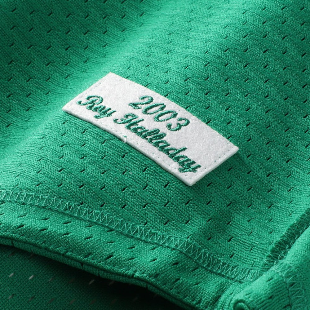 Roy Halladay Toronto Blue Jays Mitchell & Ness Authentic Batting Practice Jersey - Green Jerseys
