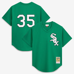 Frank Thomas Chicago White Sox Mitchell & Ness Authentic Batting Practice Jersey - Green Jerseys