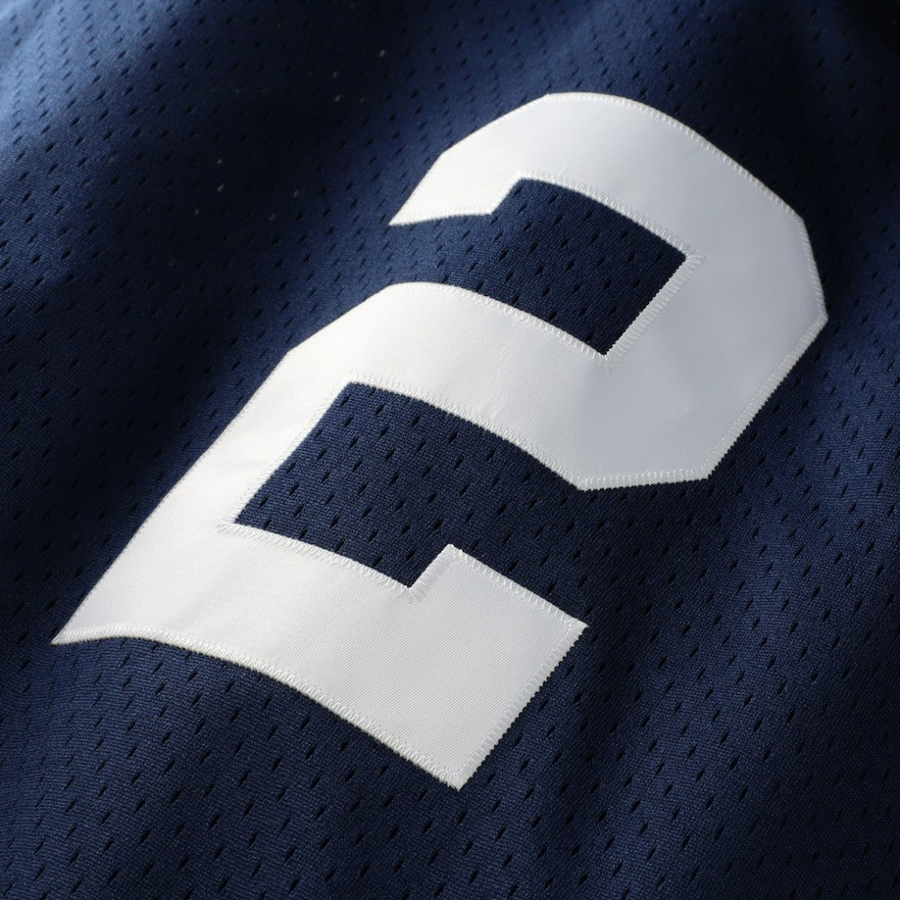 Derek Jeter New York Yankees Mitchell & Ness Cooperstown Collection Mesh Batting Practice Button-Up Jersey - Navy Jerseys