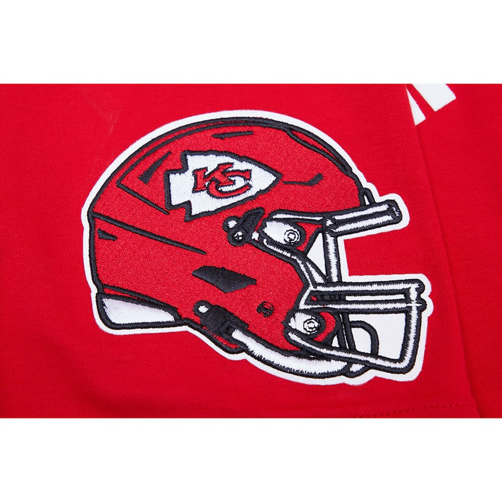 Patrick Mahomes Kansas City Chiefs Pro Standard Player Name & Number Hoodie T-Shirt Red