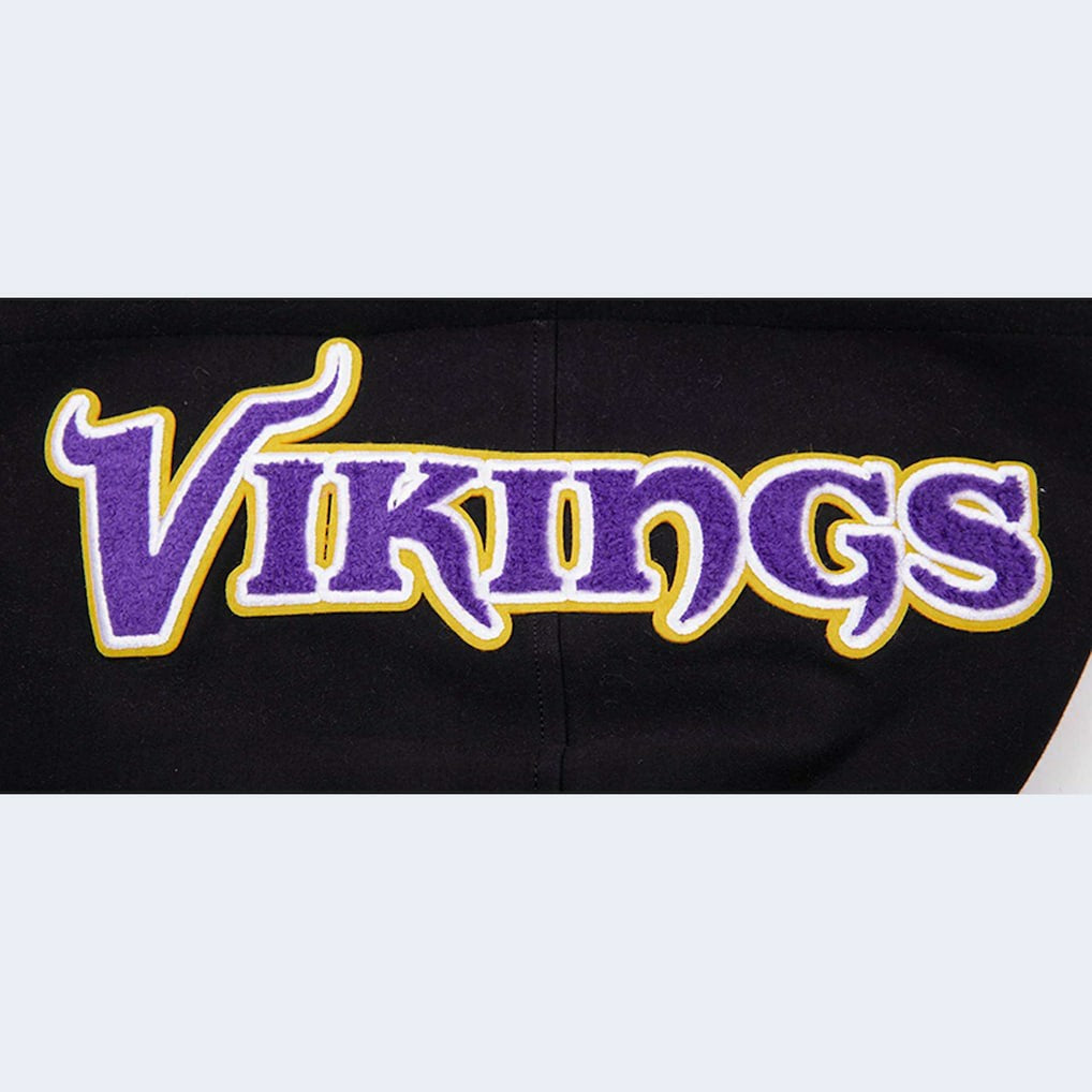 Justin Jefferson Minnesota Vikings Pro Standard Player Name & Number Hoodie T-Shirt Black