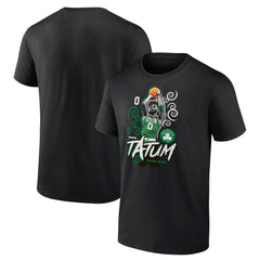 Jayson Tatum Boston Celtics Competitor T-Shirt Black
