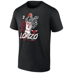 Lonzo Ball Chicago Bulls Competitor T-Shirt Black