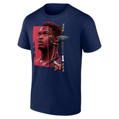 Zion Williamson New Orleans Pelicans Jump Pass T-Shirt Navy