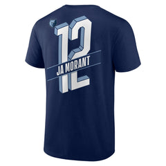 Ja Morant Memphis Grizzlies Full-Court Press Name & Number T-Shirt Navy