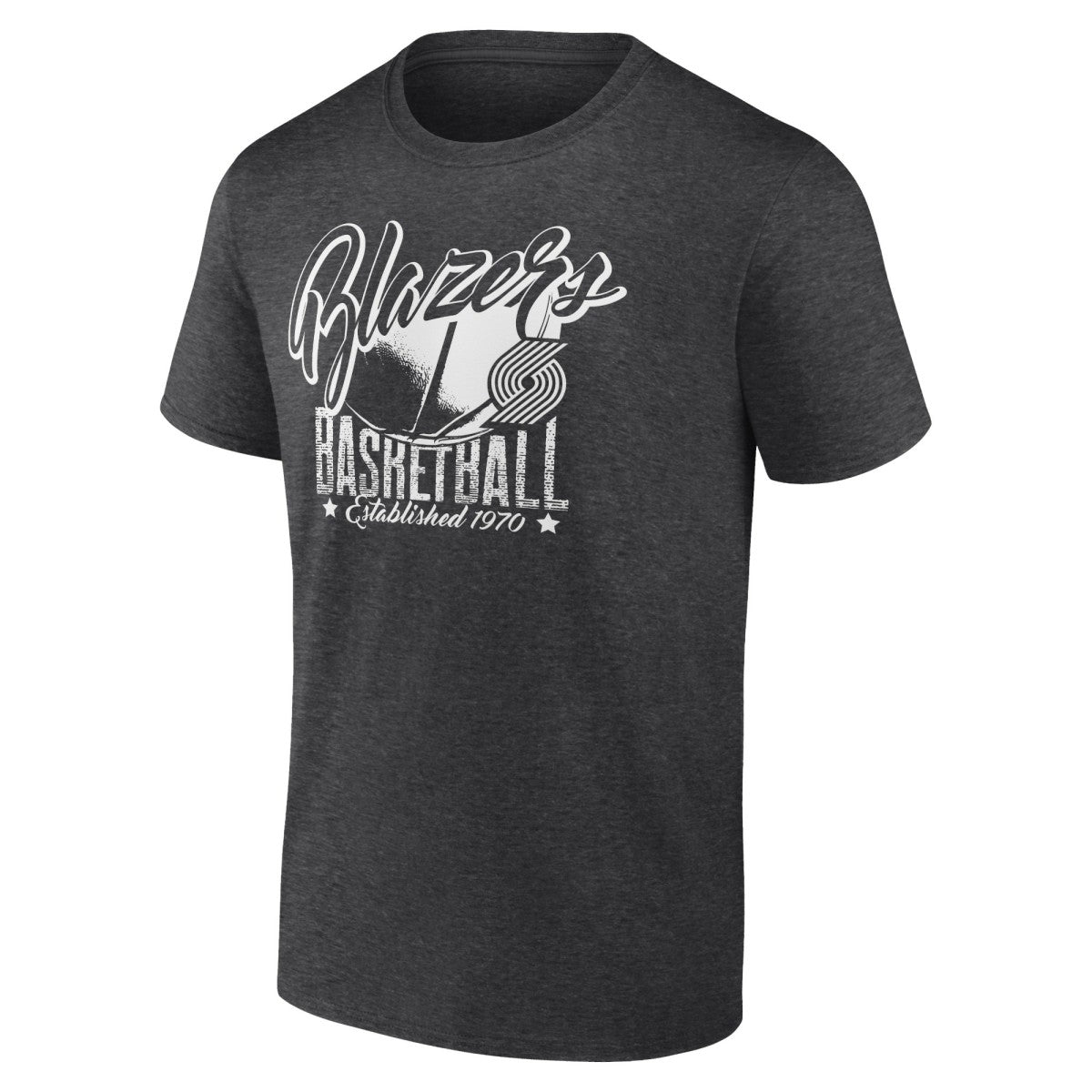 Portland Trail Blazers Winner T-Shirt Charcoal