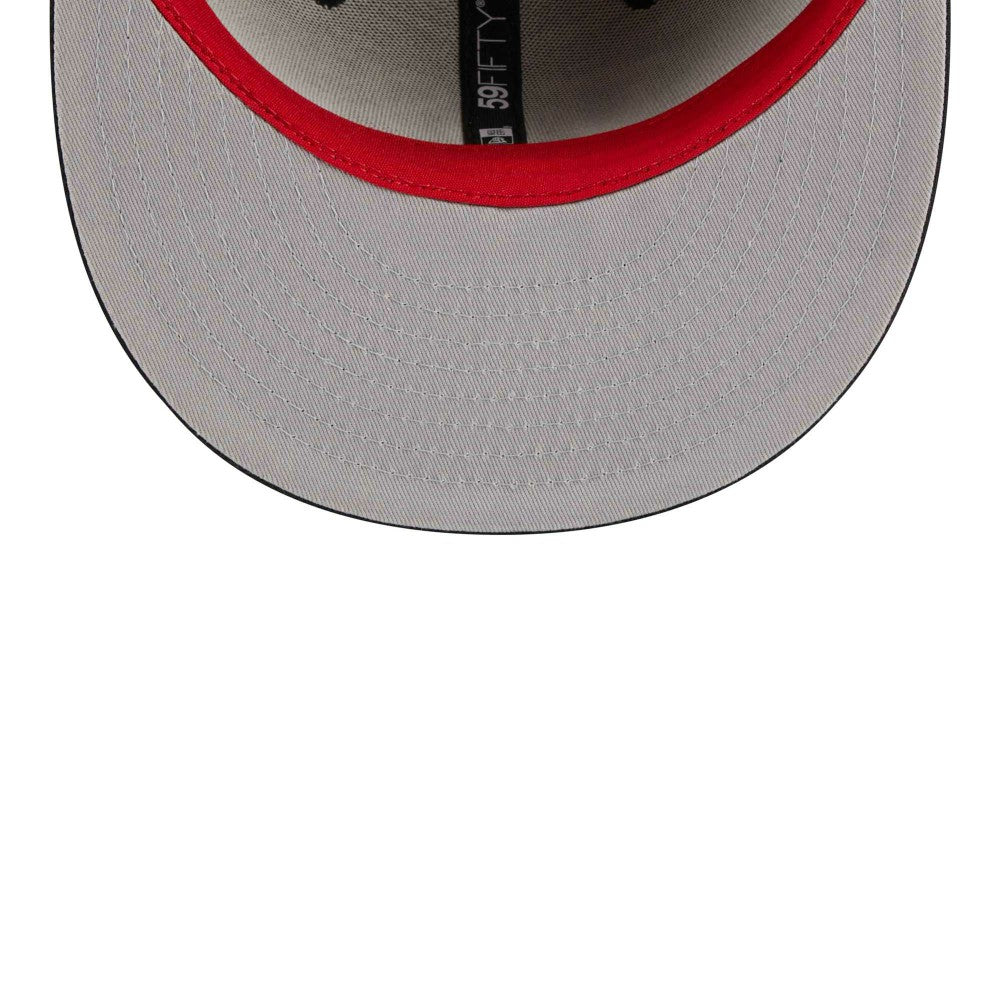 USMNT New Era Text 59FIFTY Fitted Hat Black