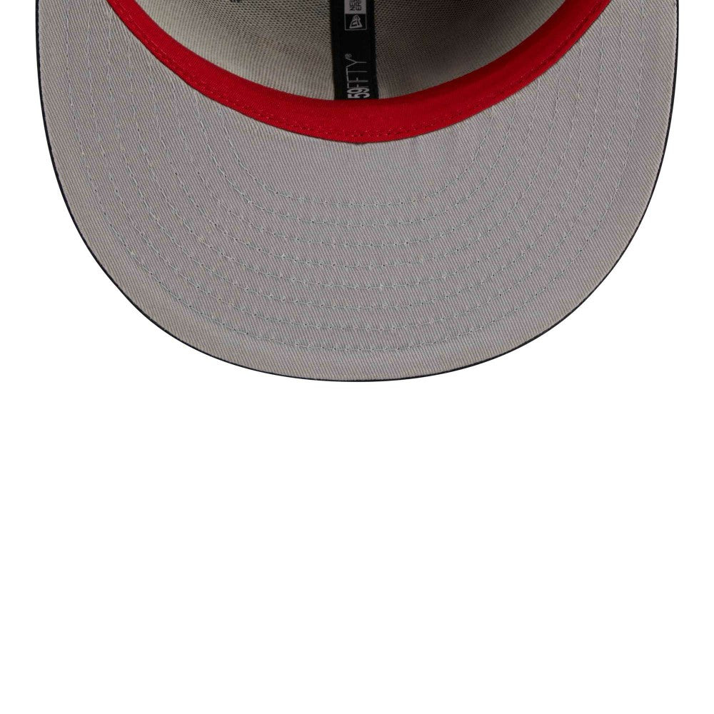 USMNT New Era Text 59FIFTY Fitted Hat Navy