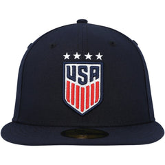 USWNT New Era Team Basic 59FIFTY Fitted Hat Navy