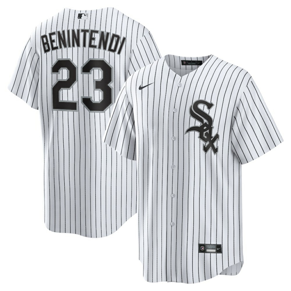 Andrew Benintendi Chicago White Sox Nike Home Official Player Jersey - White/Black Jerseys