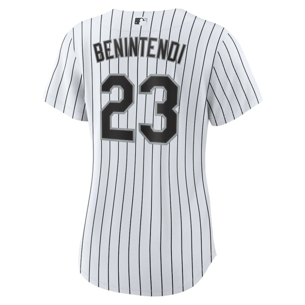 Andrew Benintendi Chicago White Sox Nike Women's Home Official Player Jersey - White/Black Jerseys