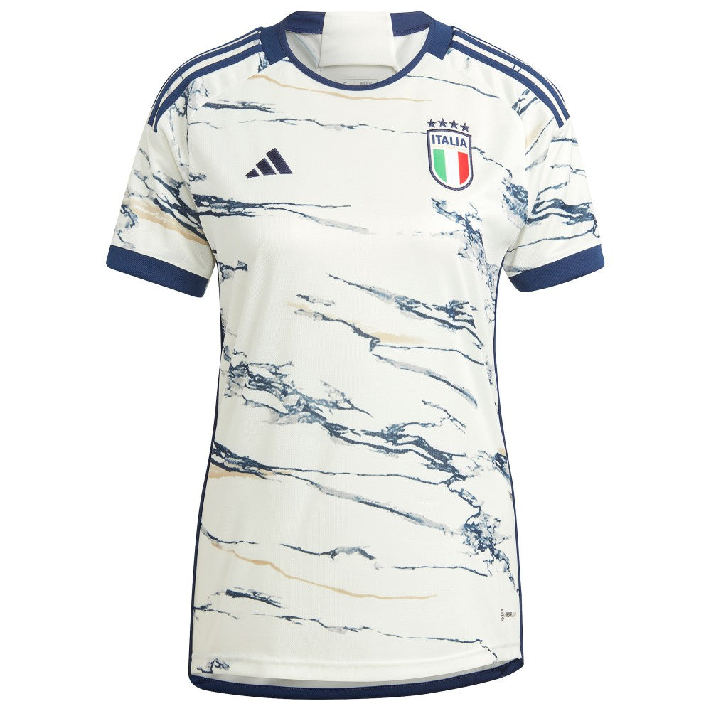 Italy National Team Women's 2023 Away Replica Jersey White