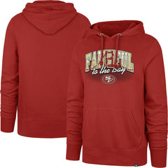 San Francisco 49ers '47 Regional Headline Pullover Hoodie Scarlet