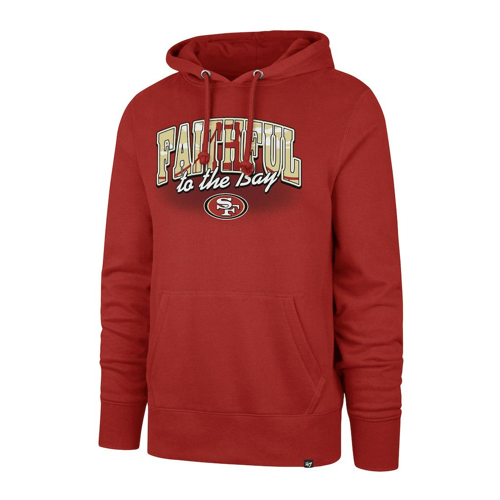 San Francisco 49ers '47 Regional Headline Pullover Hoodie Scarlet