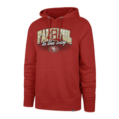 San Francisco 49ers '47 Regional Headline Pullover Hoodie Scarlet