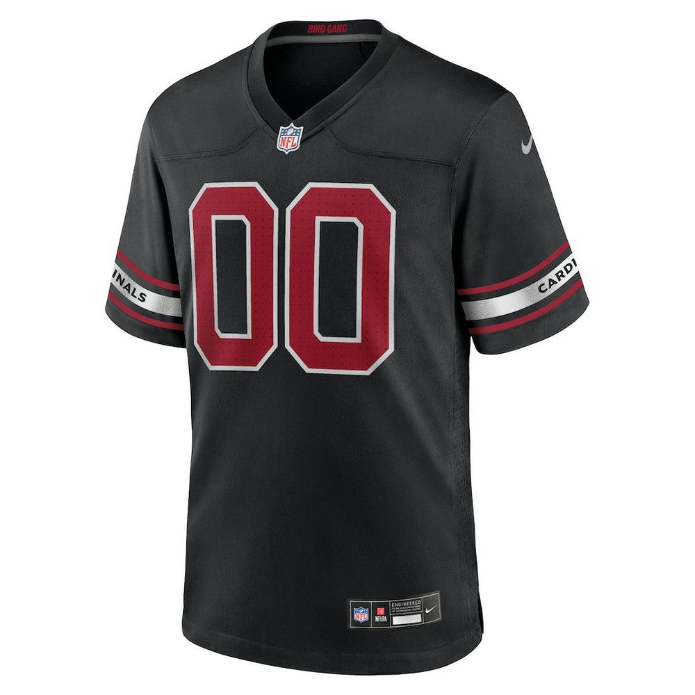 Arizona Cardinals Alternate Custom Game Jersey Black