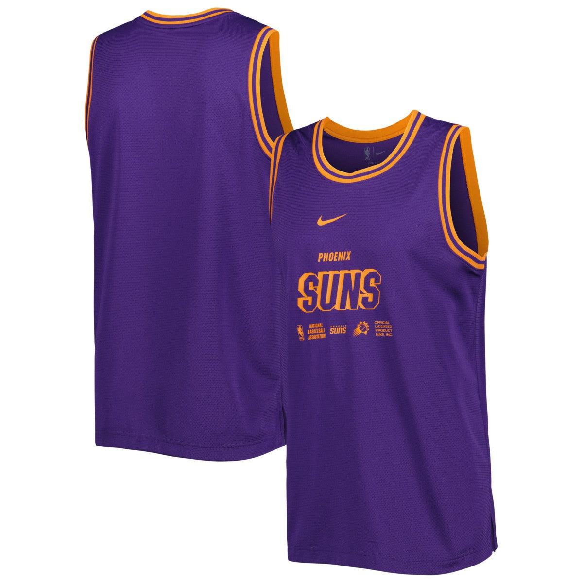 Phoenix Suns Courtside DNA Performance Tank Top Purple