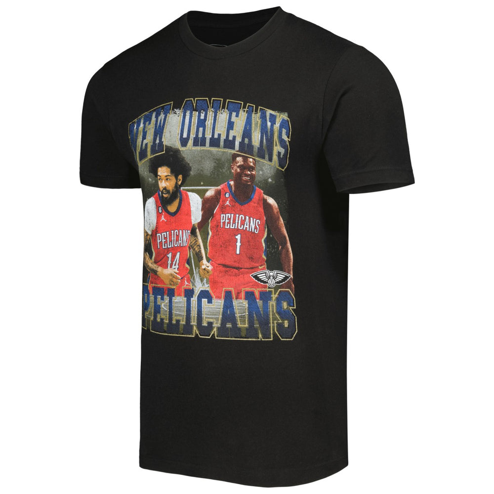 Zion Williamson & Brandon Ingram New Orleans Pelicans Stadium Essentials Unisex Player Duo T-Shirt Black