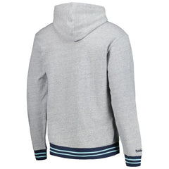 NHL Seattle Kraken Mitchell & Ness Classic French Terry Pullover Hoodie - Heather Gray