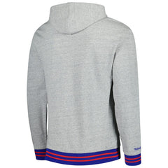 NHL Washington Capitals Mitchell & Ness Classic French Terry Pullover Hoodie - Heather Gray