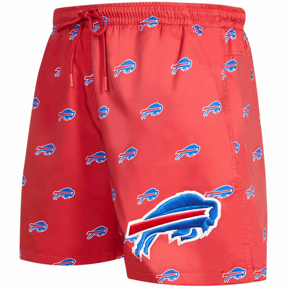 Buffalo Bills Pro Standard Allover Print Mini Logo Shorts Red