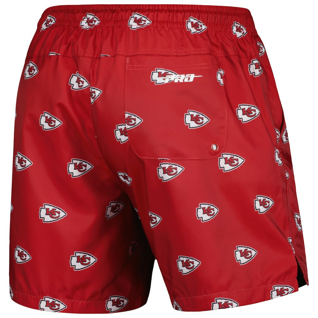 Kansas City Chiefs Pro Standard Allover Print Mini Logo Shorts Red