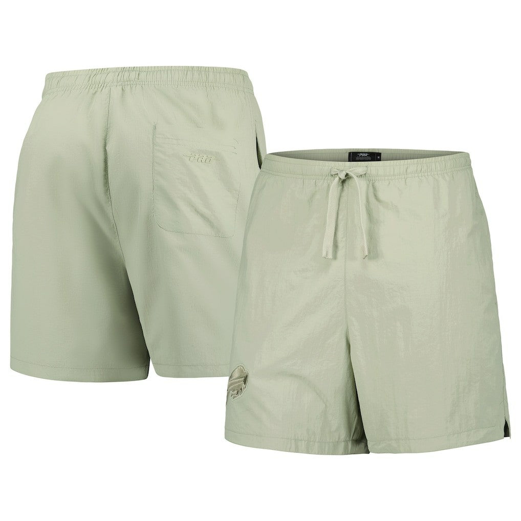 Buffalo Bills Pro Standard Neutrals 2.0 Woven Shorts Light Green