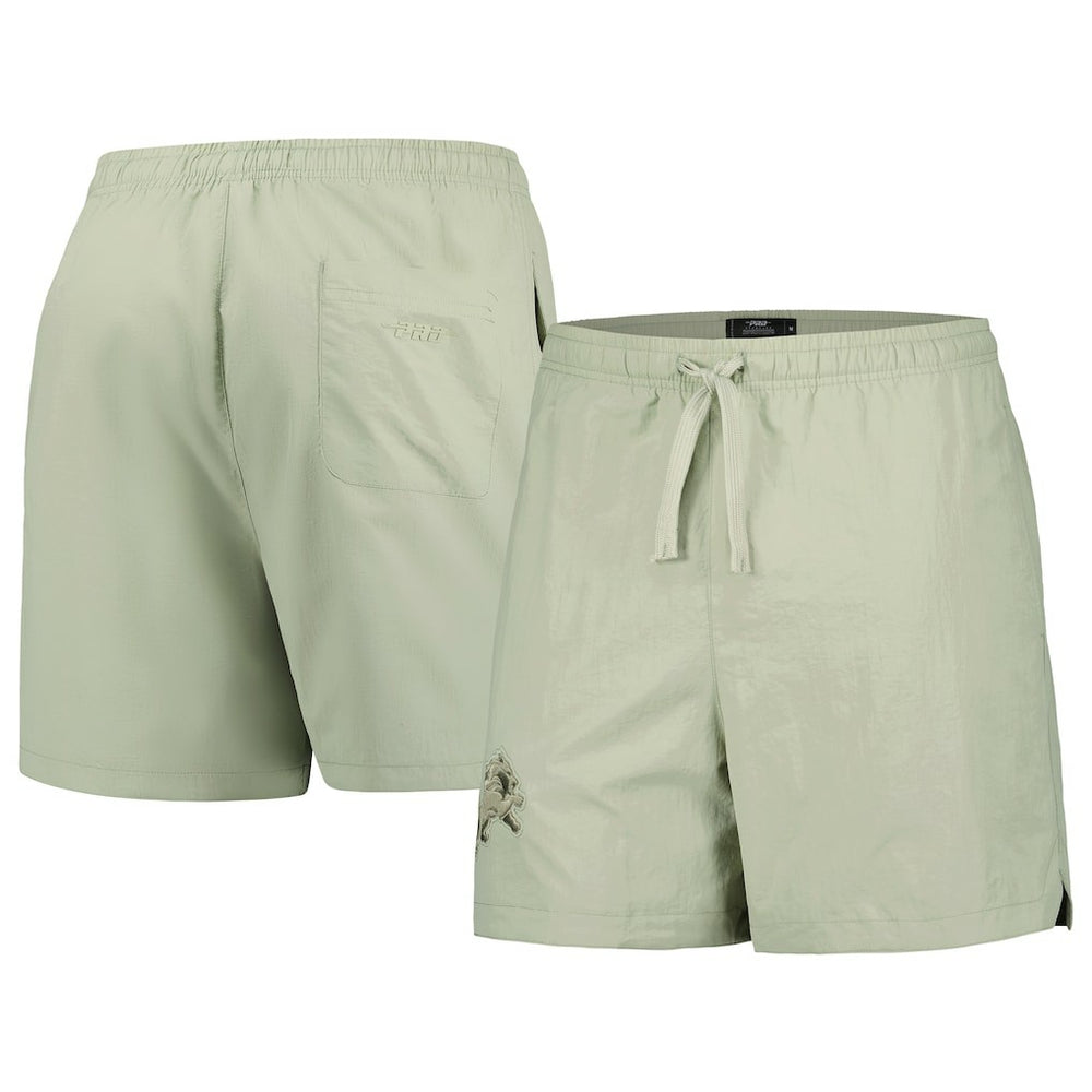 Detroit Lions Pro Standard Neutrals 2.0 Woven Shorts Light Green