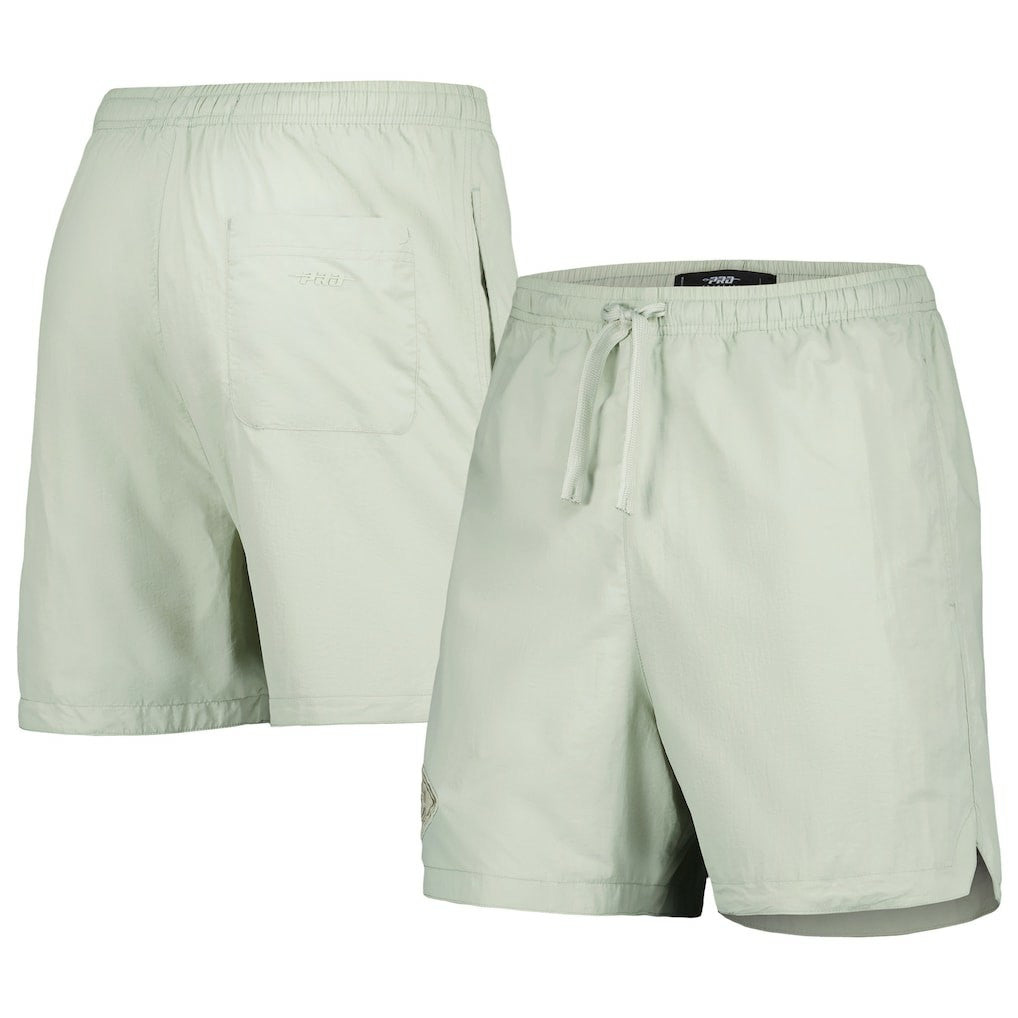 Kansas City Chiefs Pro Standard Neutrals 2.0 Woven Shorts Light Green