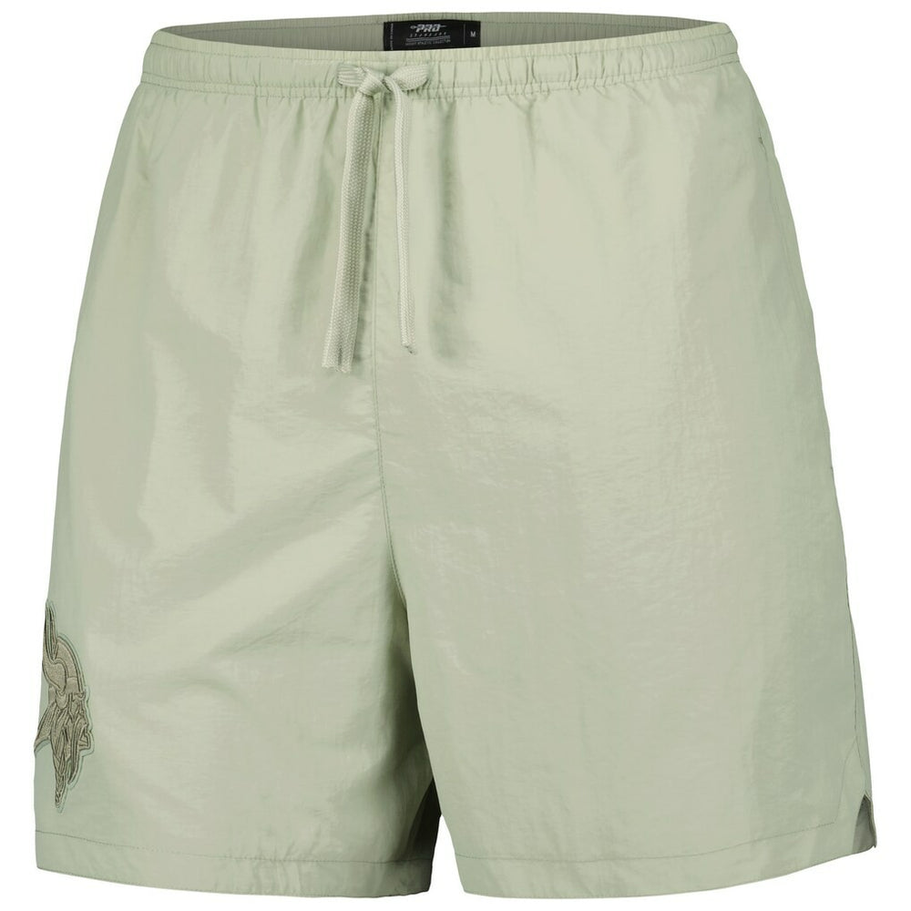 Minnesota Vikings Pro Standard Neutrals 2.0 Woven Shorts Light Green