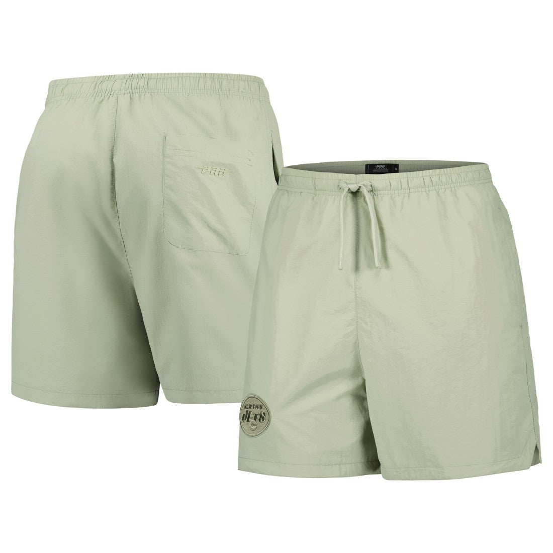 New York Jets Pro Standard Neutrals 2.0 Woven Shorts Light Green