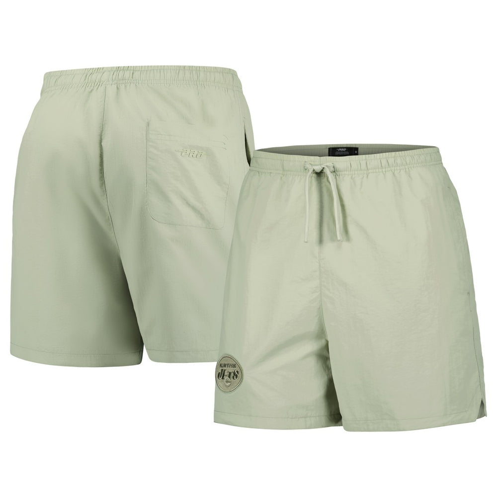 New York Jets Pro Standard Neutrals 2.0 Woven Shorts Light Green
