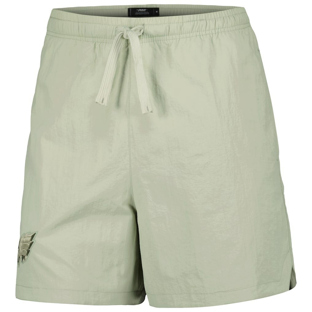Philadelphia Eagles Pro Standard Neutrals 2.0 Woven Shorts Light Green