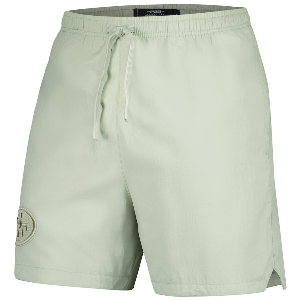 San Francisco 49ers Pro Standard Neutrals 2.0 Woven Shorts Light Green