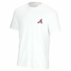 Atlanta Braves Tommy Bahama Playa Ball T-Shirt - White T-shirts