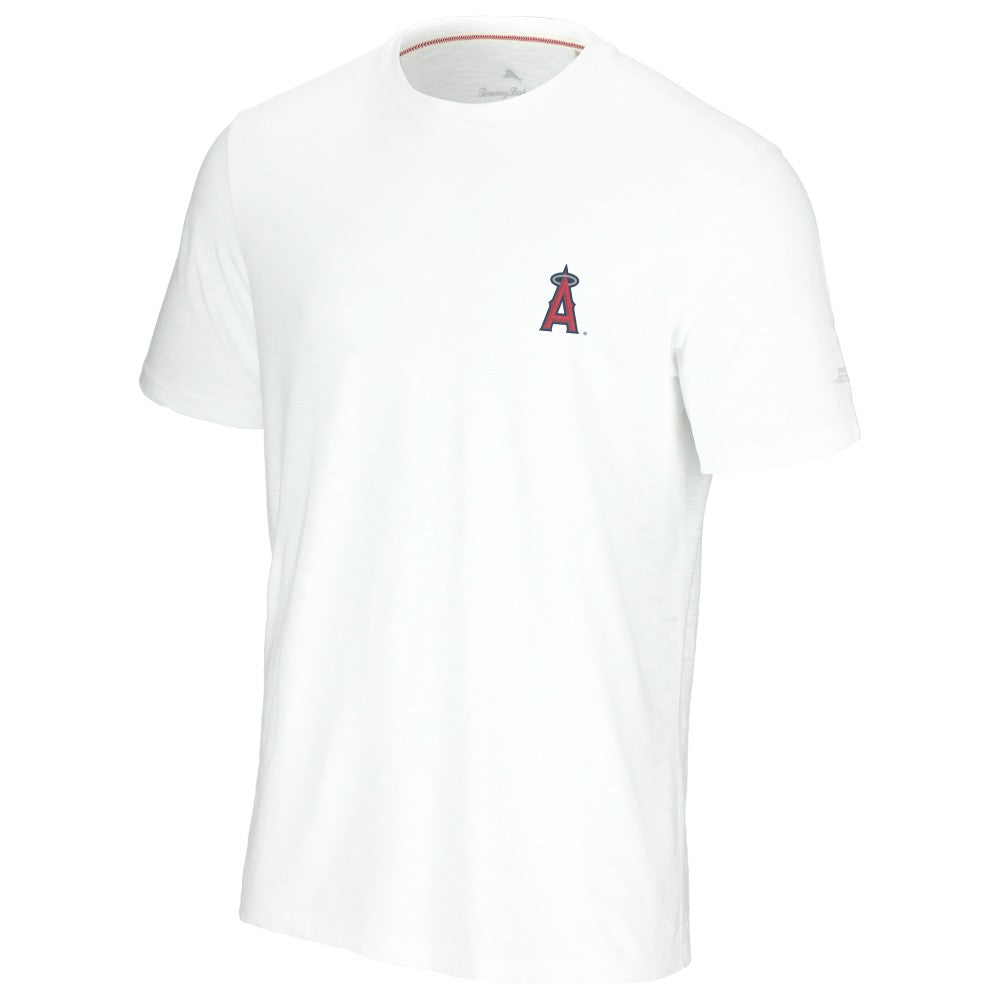Los Angeles Angels Tommy Bahama Playa Ball T-Shirt - White T-shirts