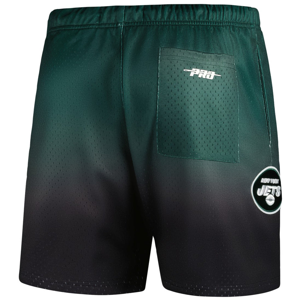 New York Jets Pro Standard Ombre Mesh Shorts Black/Green