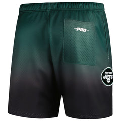 New York Jets Pro Standard Ombre Mesh Shorts Black/Green