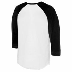 Baltimore Orioles Tiny Turnip Women's Clemente 3/4-Sleeve Raglan T-Shirt - White/Black T-shirts