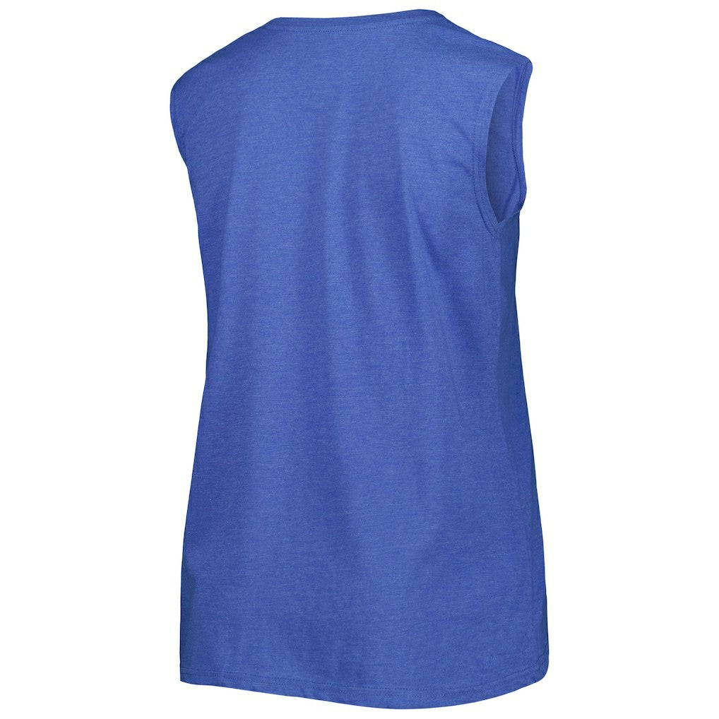 Los Angeles Rams Women's Plus Size Tank Top Royal