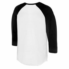 Miami Marlins Tiny Turnip Women's Nacho Helmet 3/4-Sleeve Raglan T-Shirt - White/Black T-shirts