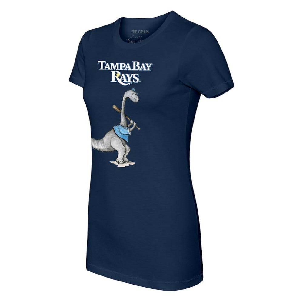Tampa Bay Rays Tiny Turnip Women's Bronto T-Shirt - Navy T-shirts