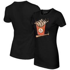 Baltimore Orioles Tiny Turnip Women's Hot Bats T-Shirt - Black T-shirts