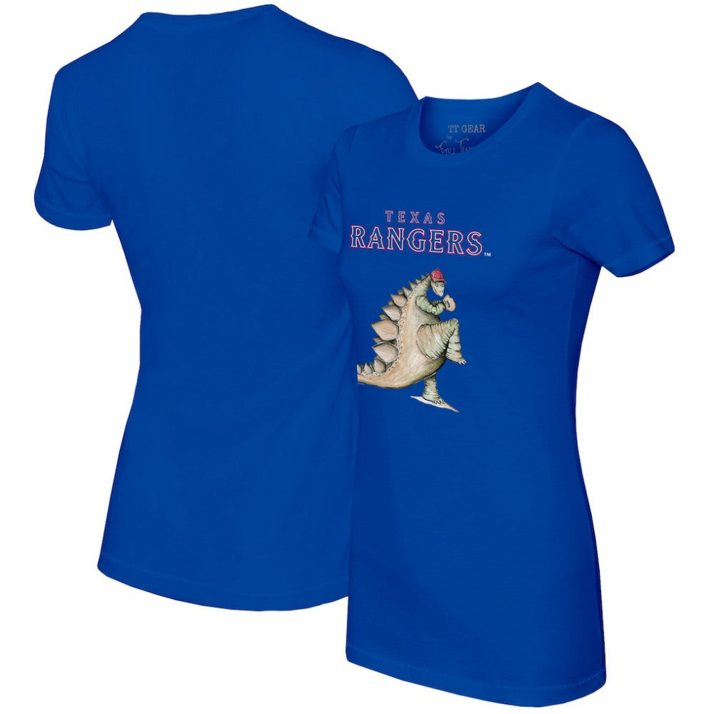 Texas Rangers Tiny Turnip Women's Stega T-Shirt - Royal T-shirts