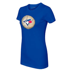 Toronto Blue Jays Tiny Turnip Women's Stitched Baseball T-Shirt - Royal T-shirts