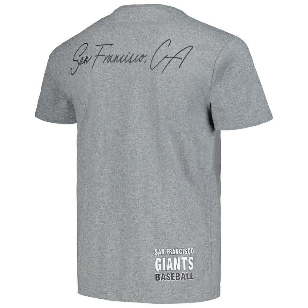 San Francisco Giants Mitchell & Ness Cooperstown Collection City Collection T-Shirt - Heather Gray T-shirts