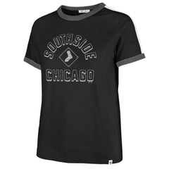 Chicago White Sox '47 Women's City Connect Sweet Heat Peyton T-Shirt - Black T-shirts