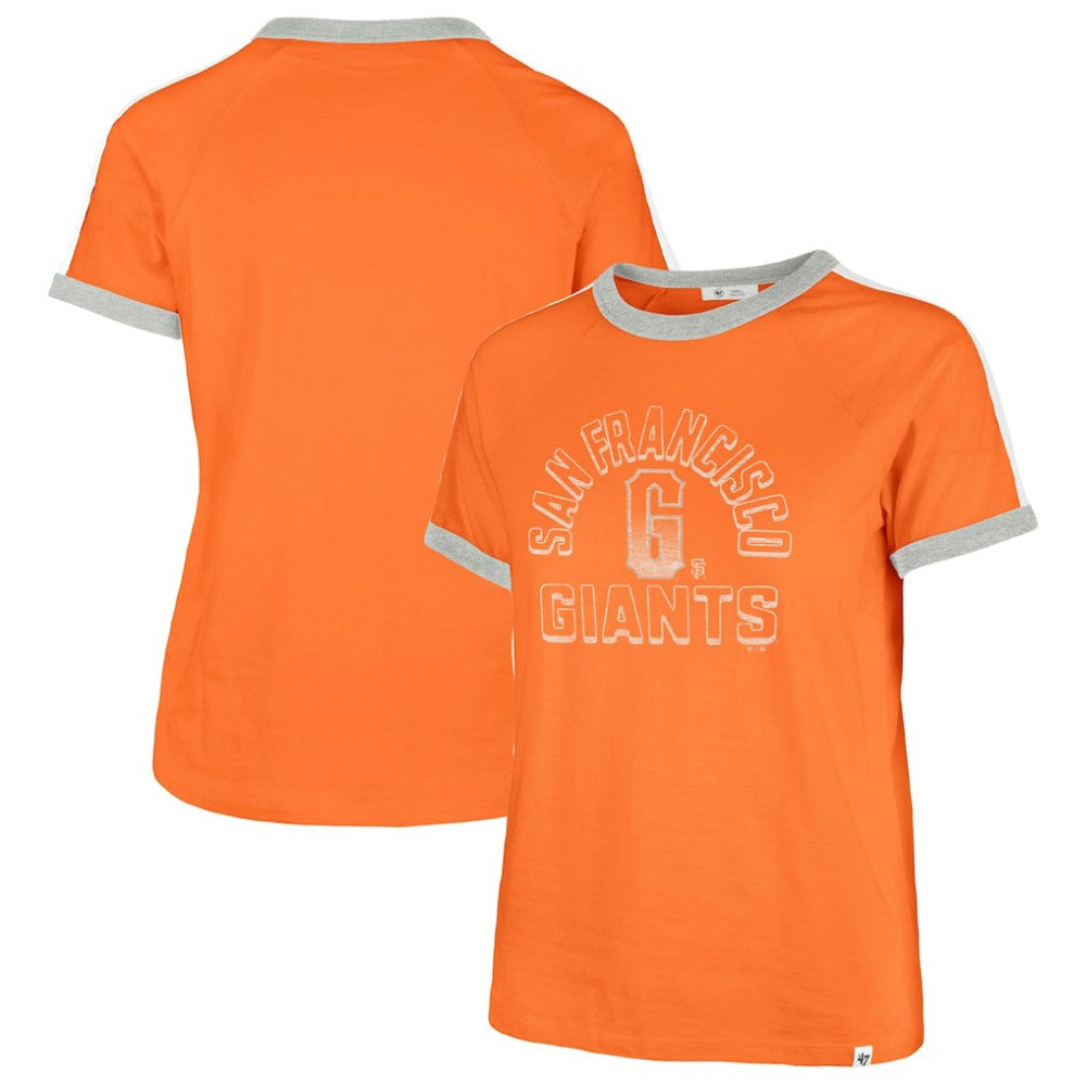 San Francisco Giants '47 Women's City Connect Sweet Heat Peyton T-Shirt - Orange T-shirts