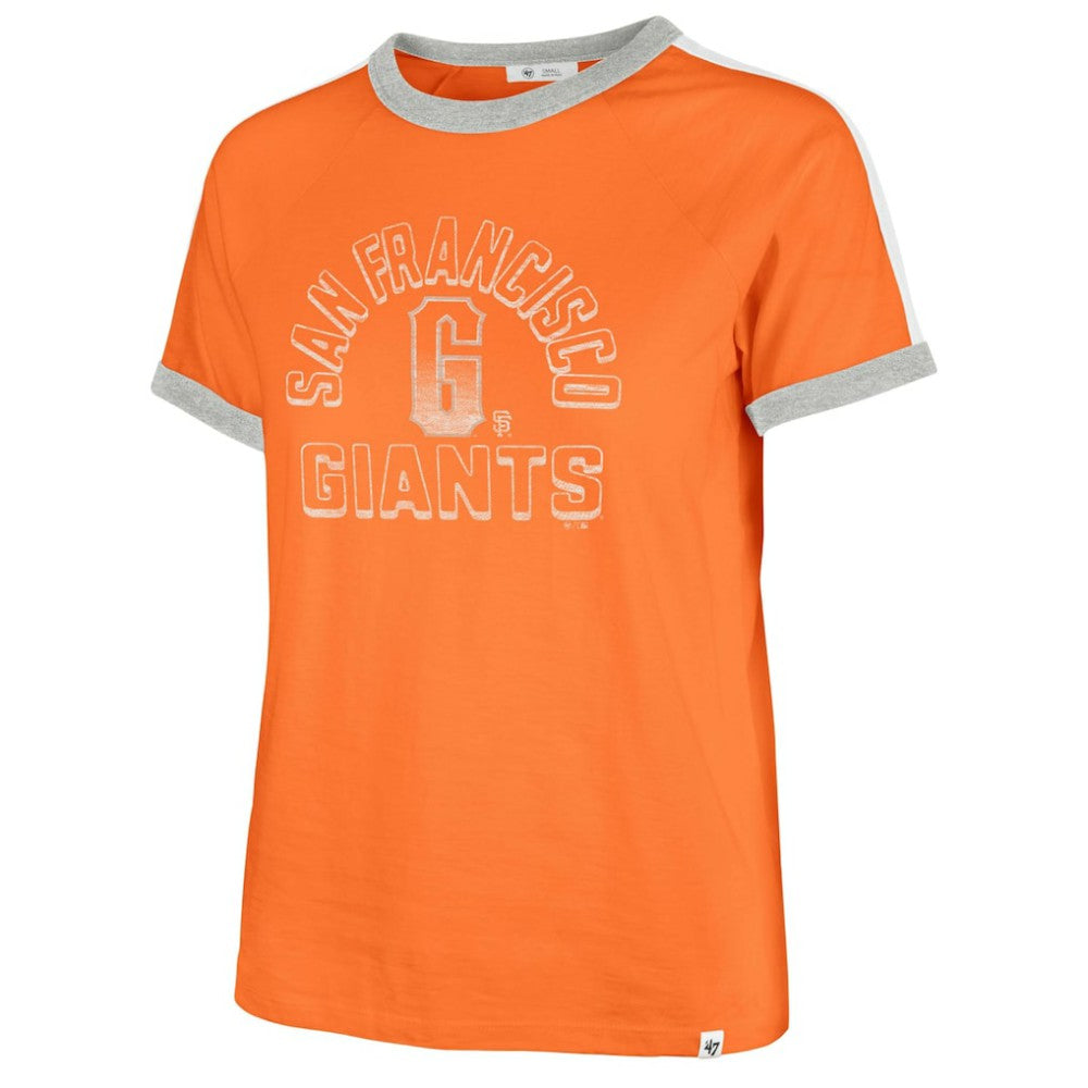 San Francisco Giants '47 Women's City Connect Sweet Heat Peyton T-Shirt - Orange T-shirts