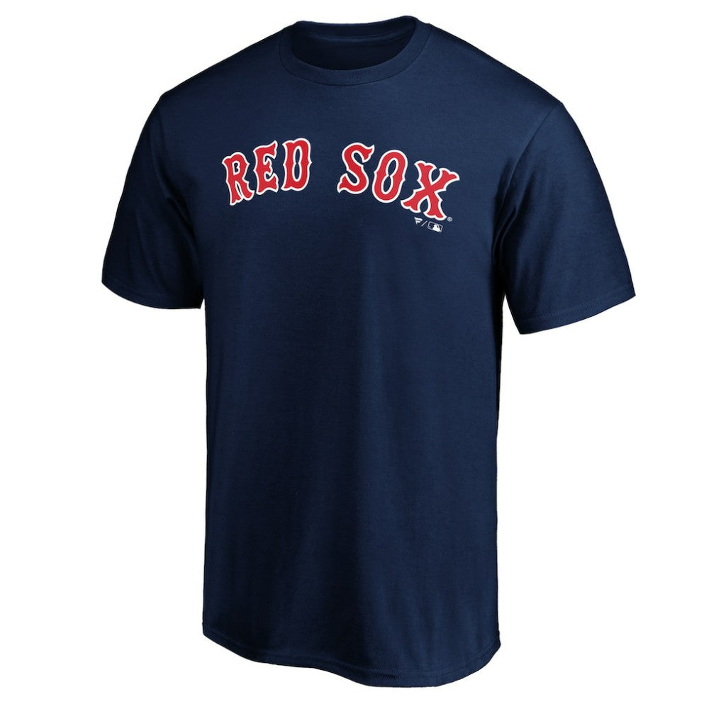 Boston Red Sox Official Wordmark Team T-Shirt - Navy T-shirts